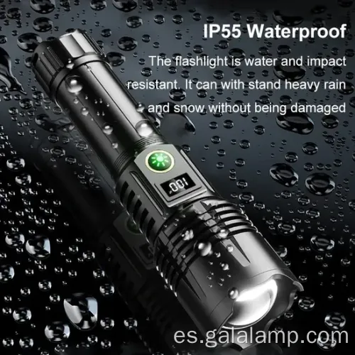 Ligera de zoom de alta potencia LED